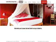 Tablet Screenshot of hotelcatedralvallarta.com